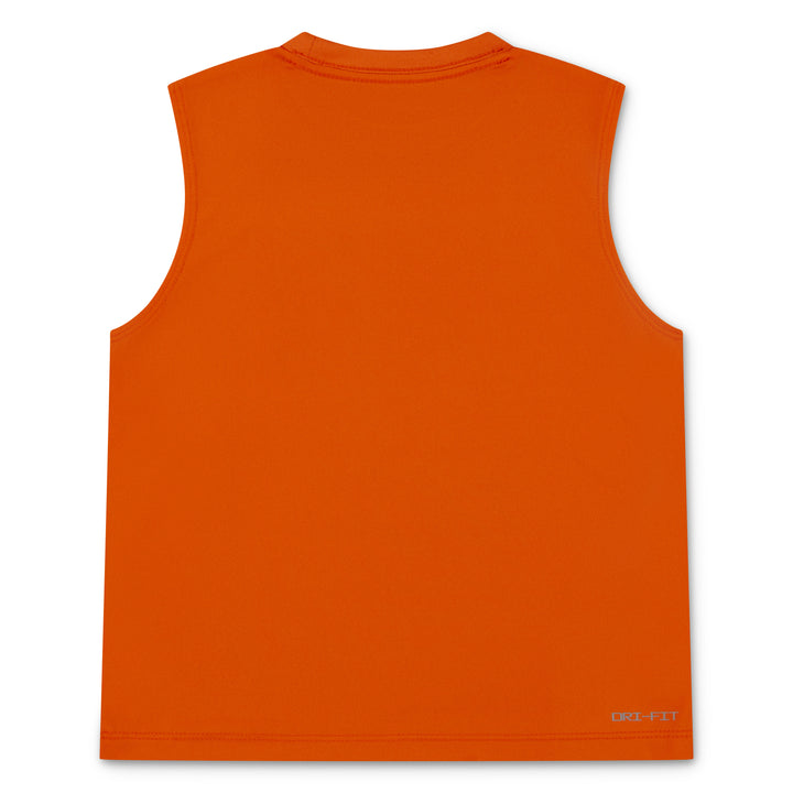 Nike Boys Stack'Em Muscle Orange T-Shirt (Little Kids)