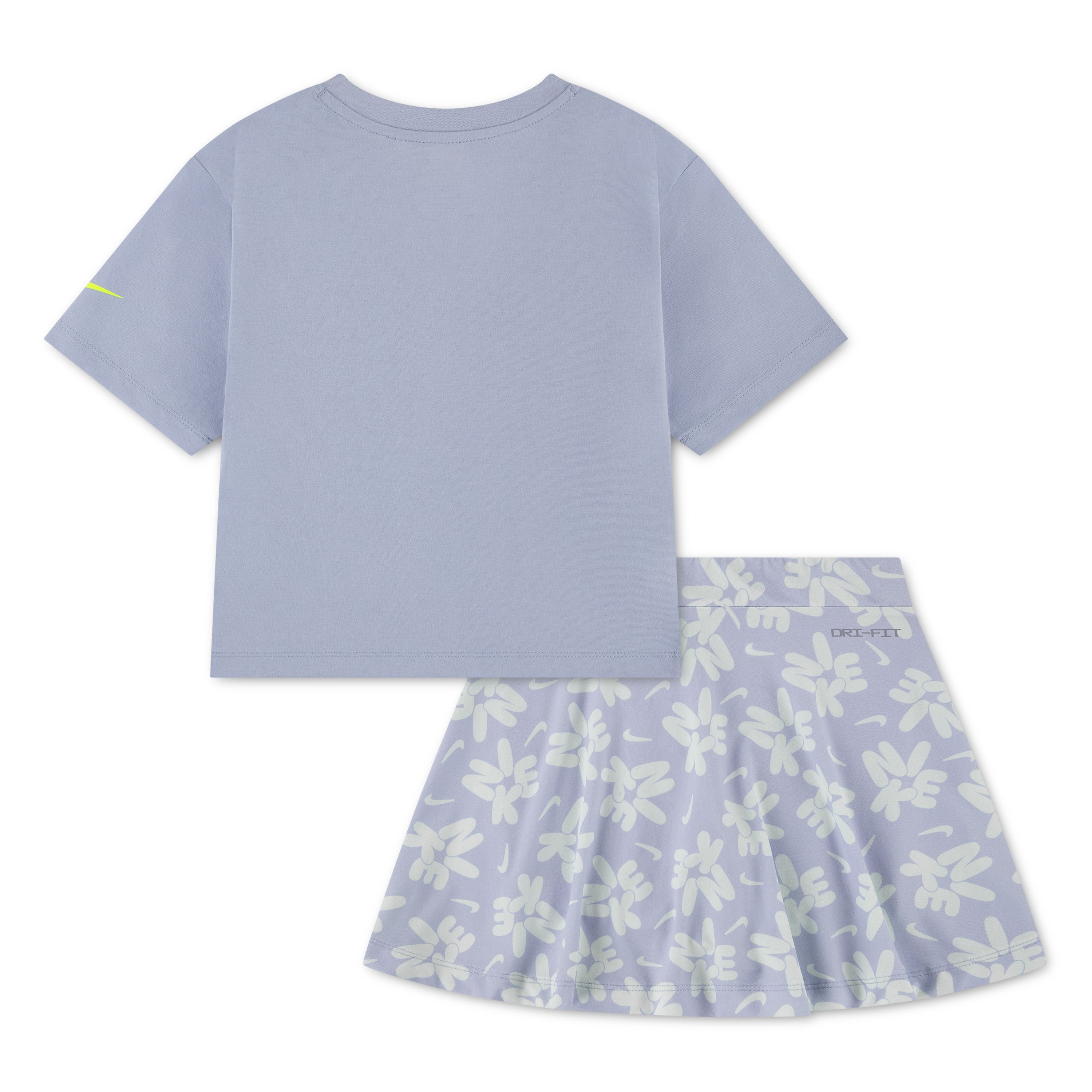 Nike Girls 2-Piece Bold Play T-shirt & Skort Set (Little Kids)