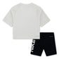 Nike Girls 2-Piece Easy Breezy T-Shirt & Bike Shorts Set (Little Kids)