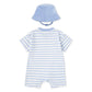 Nike 2-Piece Towel Terry Romper & Bucket Hat Set (Infant)
