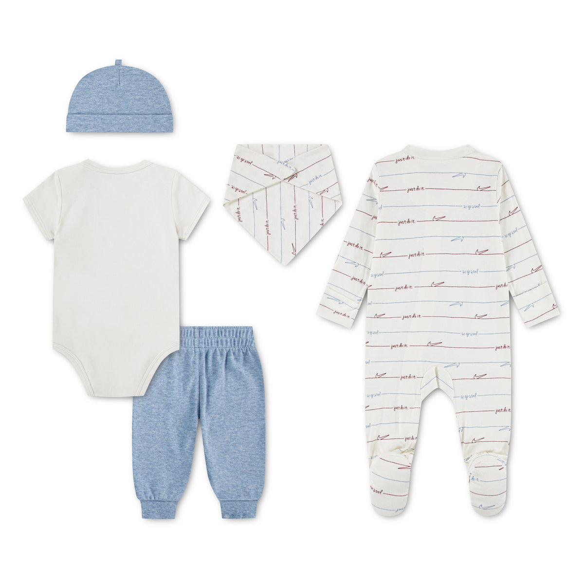 Nike Newborn Ready, Set, Grow 5-piece Gift Set