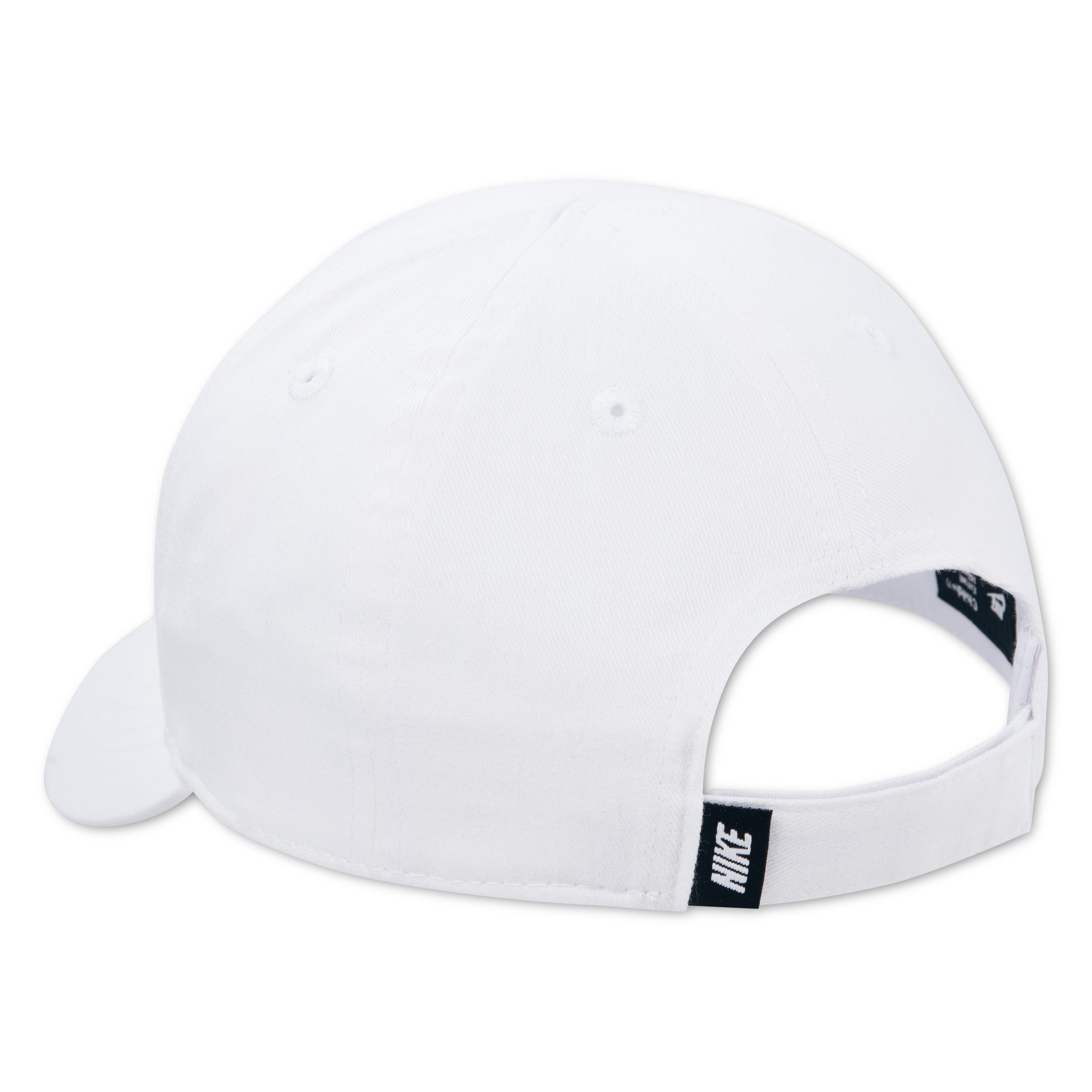 Nike Futura Curved Brim Cap White (Little Kids)