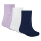 Nike Girls 3-Pack Swoosh Sparkle Half Crew Boot Socks (Little Kids)