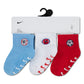 Nike Boys 3-Pack Multisport Waffle Grip Socks (Infant)