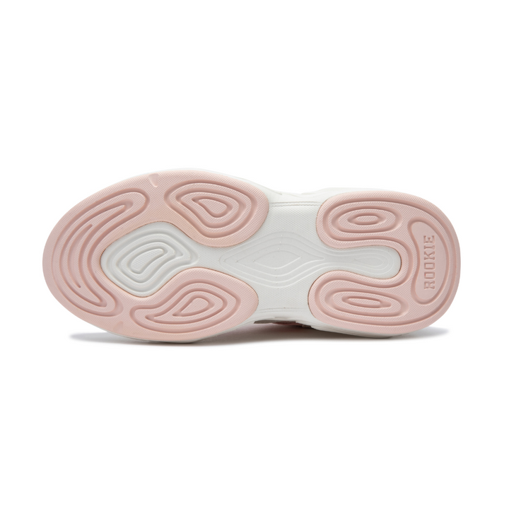Rookie Chunky Sneaker Pink/White (Big Kids)
