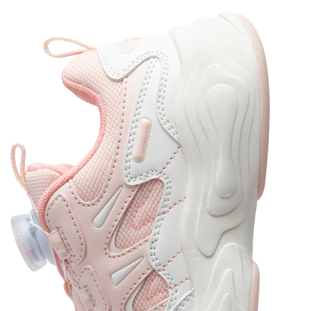 Rookie Chunky Sneaker Pink/White (Big Kids)