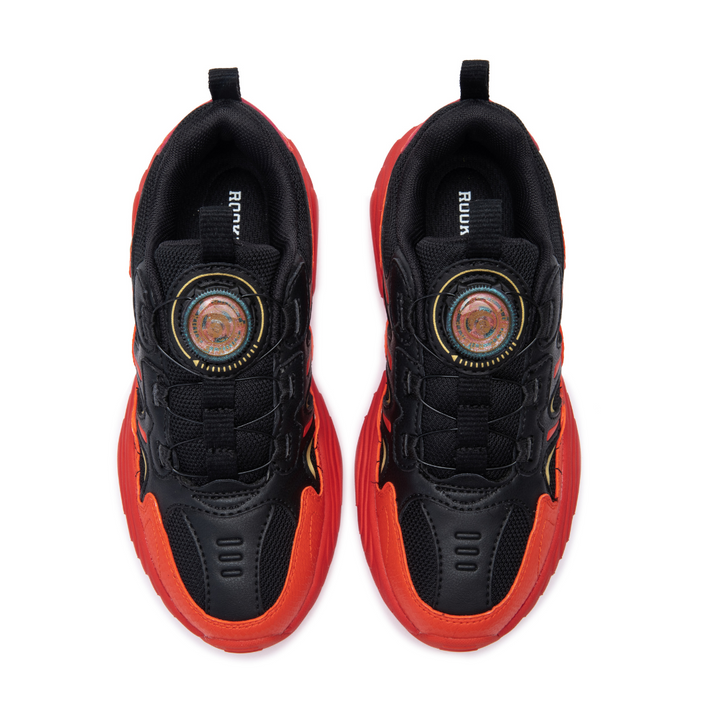 Rookie Chunky Sneaker Black/Red (Little Kids)