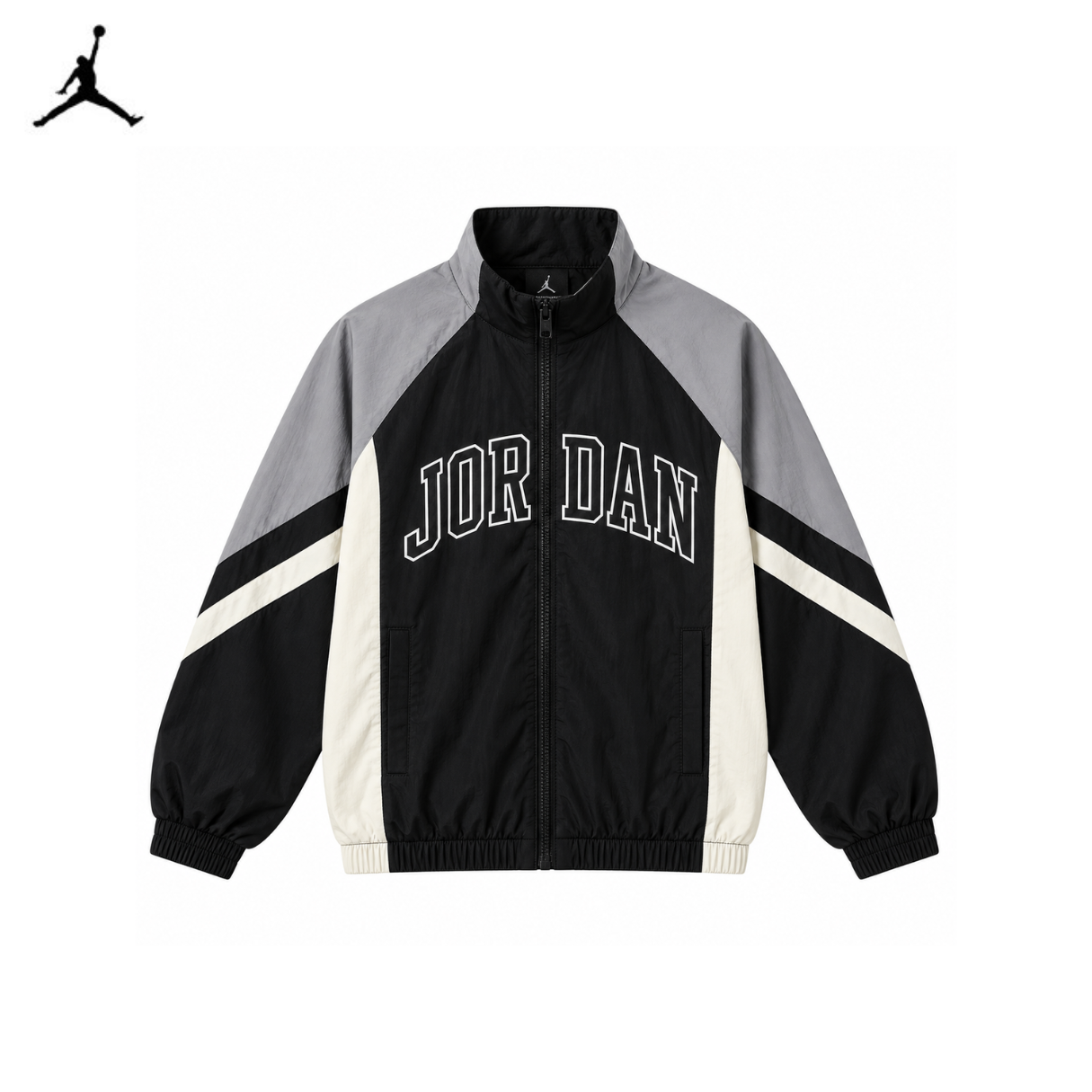 Jordan Boys Draft Color Blocked Jacket (Little Kids)