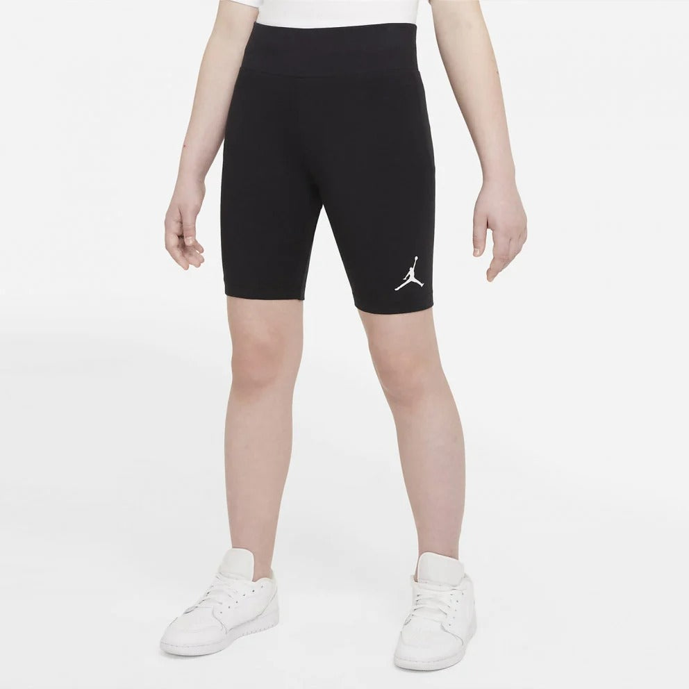 Jordan Girls Essentials Black Bike Shorts (Big Kids)