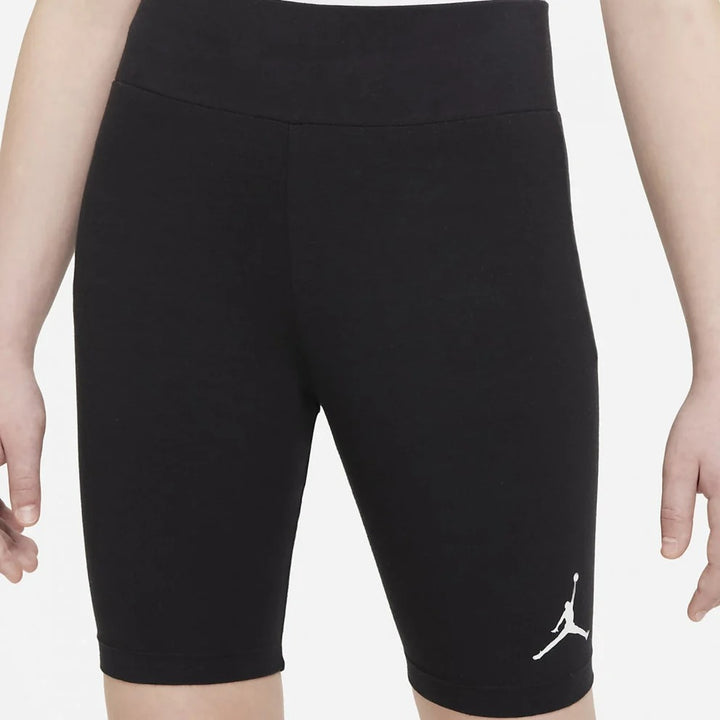 Jordan Girls Essentials Black Bike Shorts (Big Kids)
